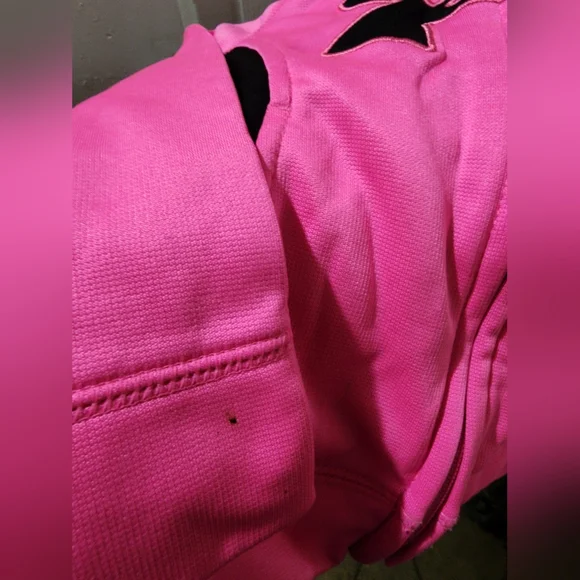 Under Armour 2T Pink and Black Zip-Up Hoodie - Picture 6 of 9